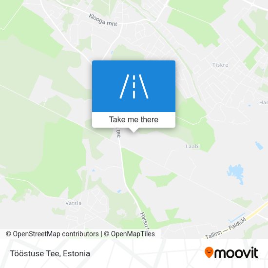 Tööstuse Tee map