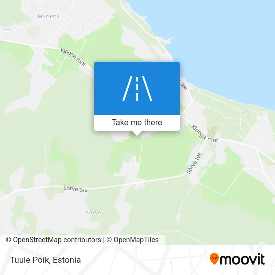 Карта Tuule Põik