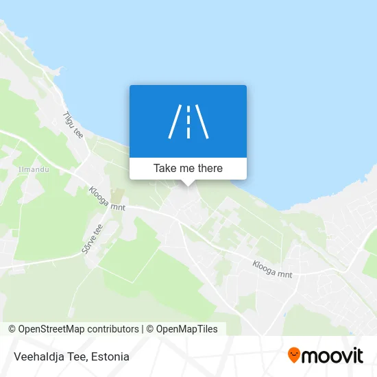 Карта Veehaldja Tee