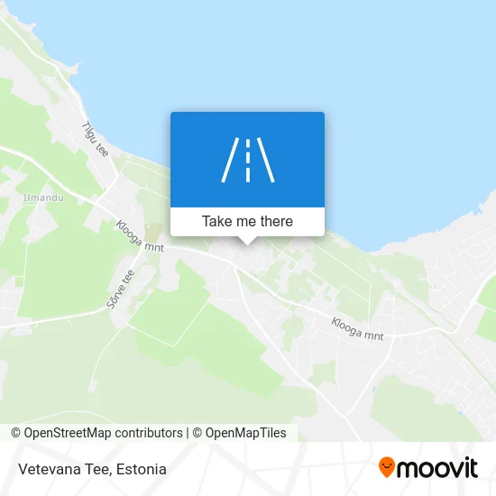 Карта Vetevana Tee