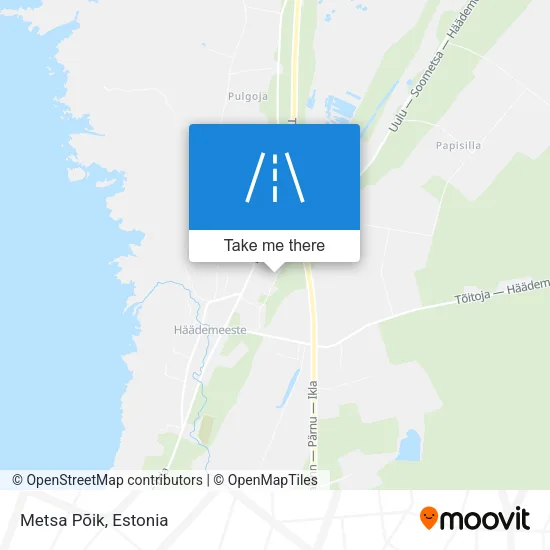 Metsa Põik map