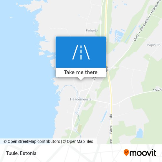 Tuule map