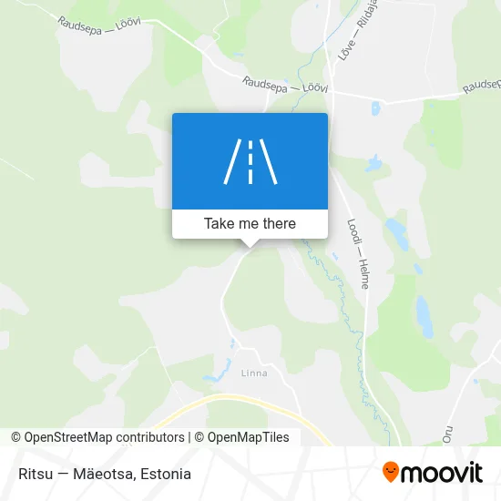 Ritsu — Mäeotsa map
