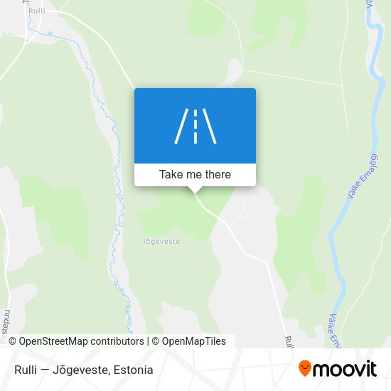 Rulli — Jõgeveste map
