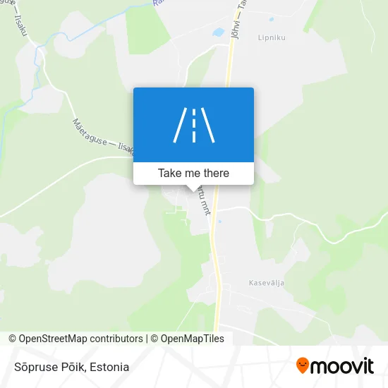 Sõpruse Põik map