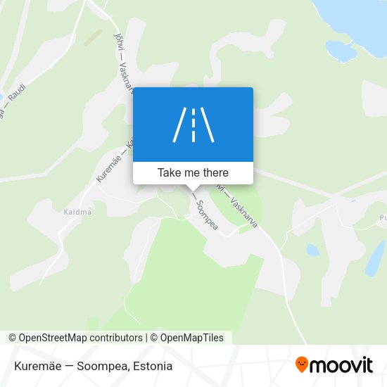 Kuremäe — Soompea map