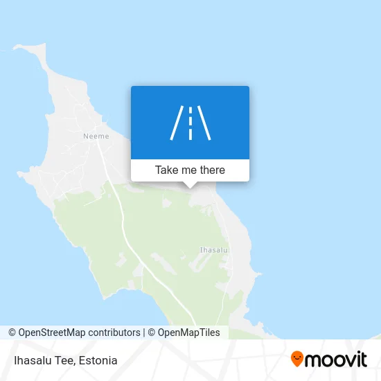 Карта Ihasalu Tee