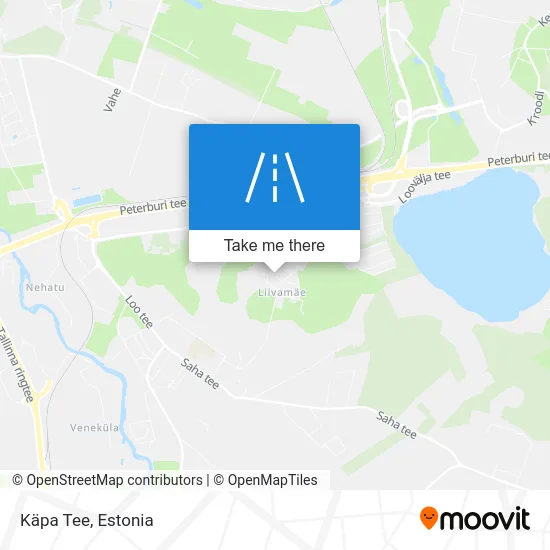 Карта Käpa Tee