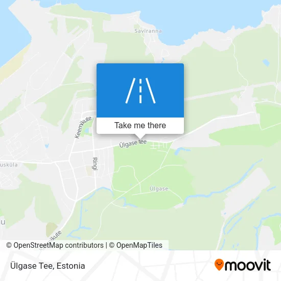 Карта Ülgase Tee