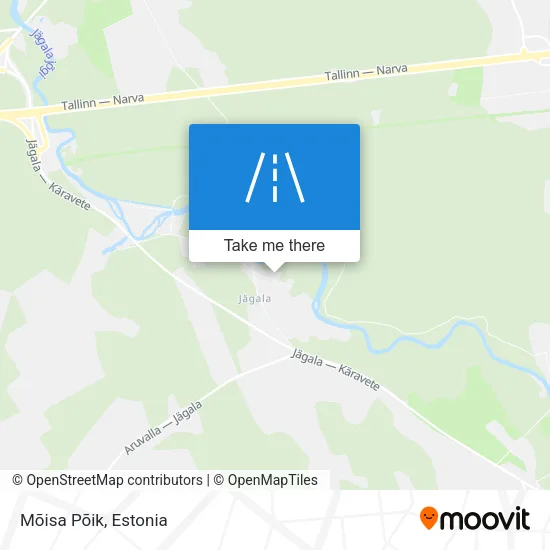 Карта Mõisa Põik