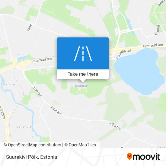 Карта Suurekivi Põik