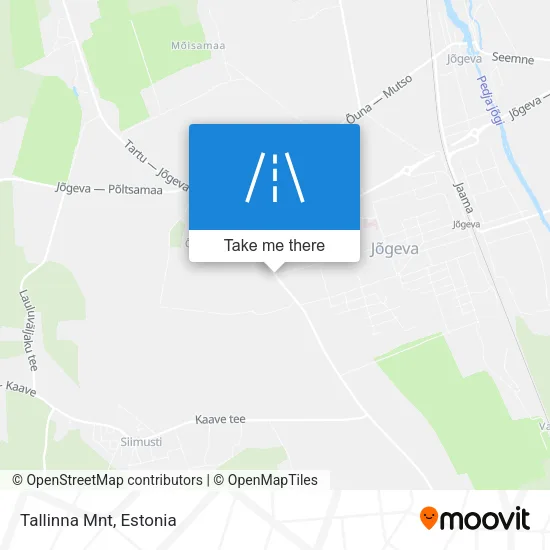 Карта Tallinna Mnt