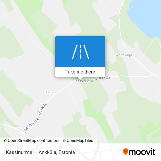 Kassinurme — Änkküla map