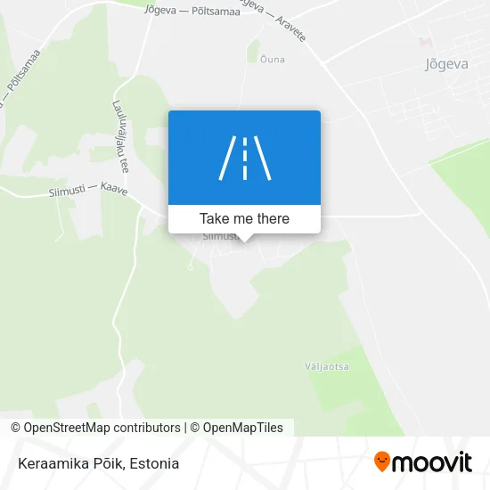 Карта Keraamika Põik
