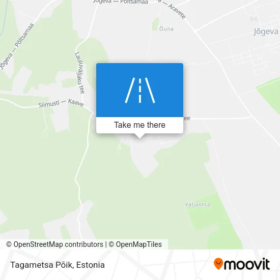 Карта Tagametsa Põik