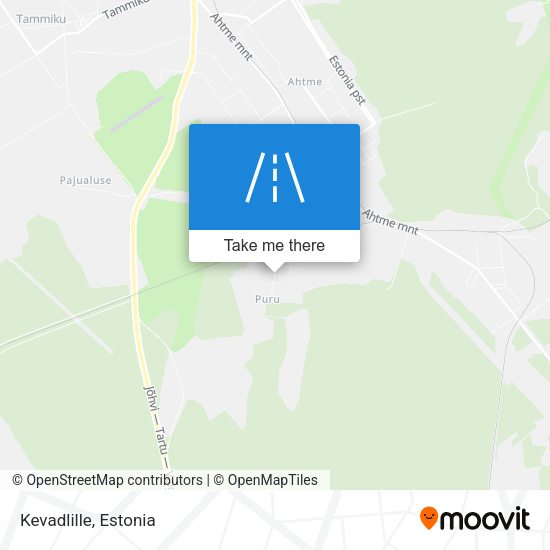 Kevadlille map