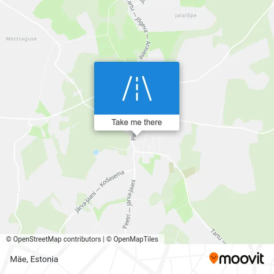 Карта Mäe