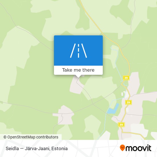 Seidla — Järva-Jaani map