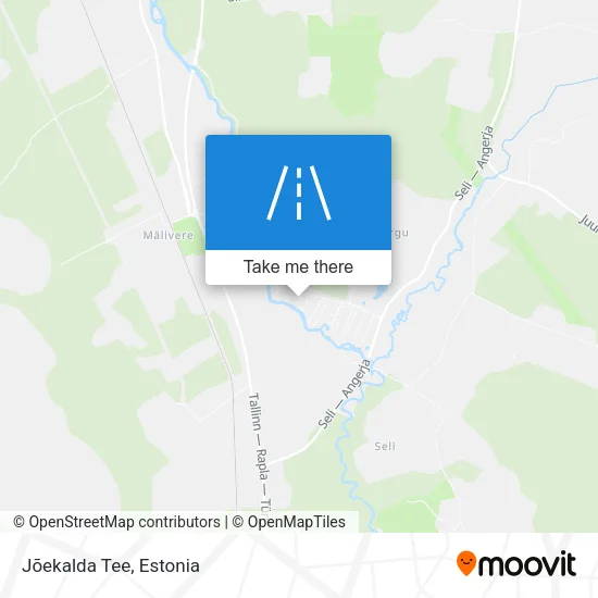 Карта Jõekalda Tee