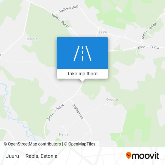 Juuru — Rapla map