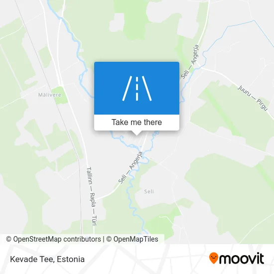 Карта Kevade Tee