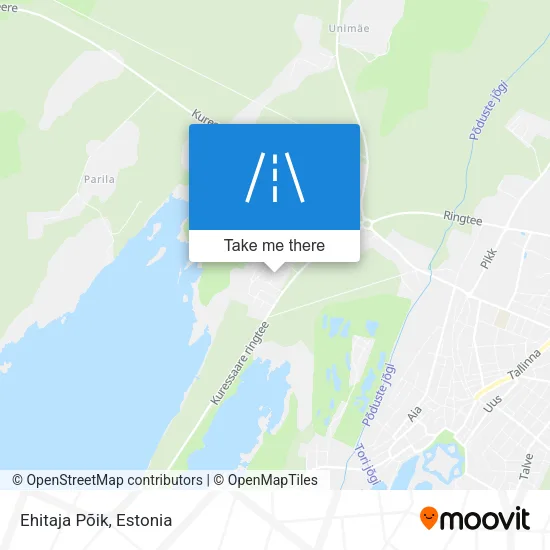 Карта Ehitaja Põik