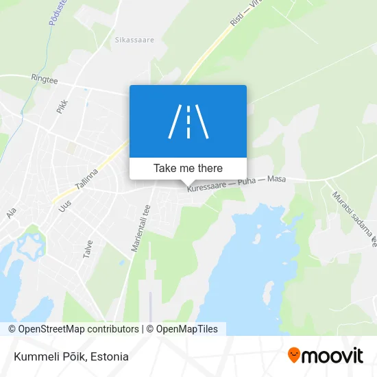 Карта Kummeli Põik