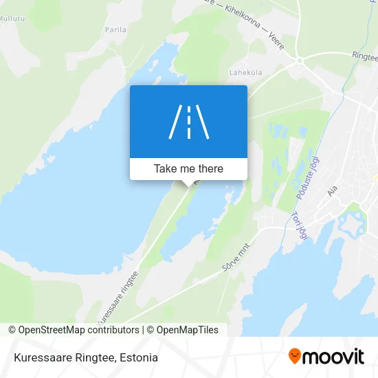 Карта Kuressaare Ringtee