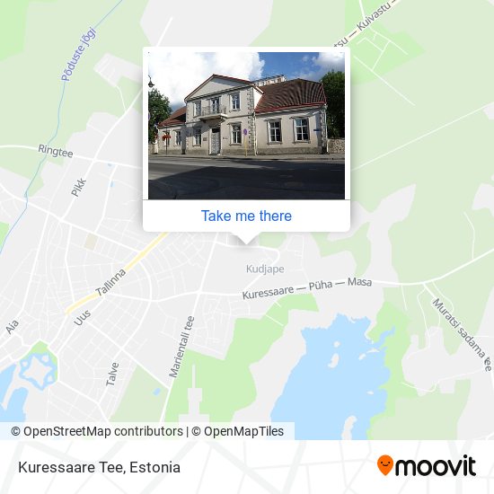 Kuressaare Tee map