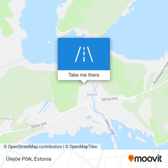 Ülejõe Põik map
