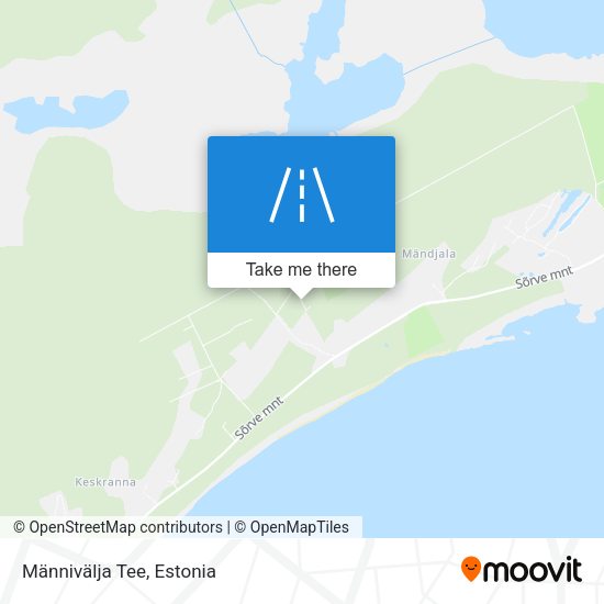 Männivälja Tee map