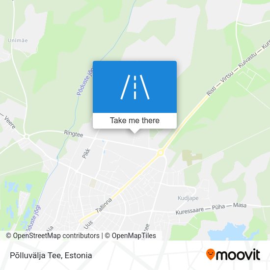 Põlluvälja Tee map