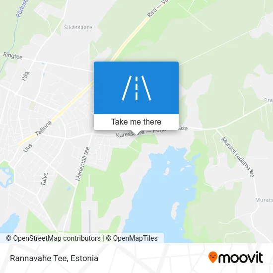 Rannavahe Tee map