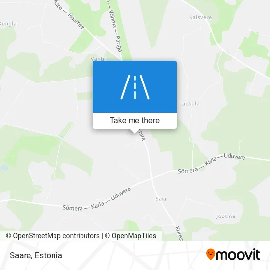 Saare map