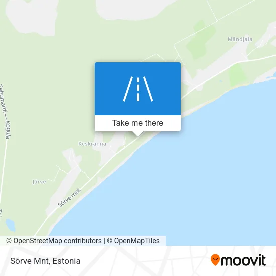 Карта Sõrve Mnt