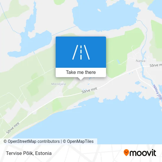 Карта Tervise Põik