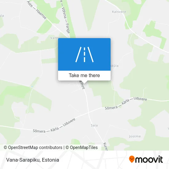 Vana-Sarapiku map