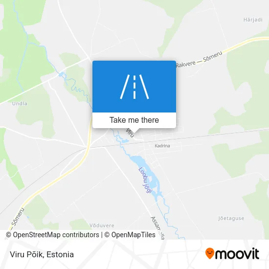 Viru Põik map