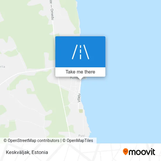 Карта Keskväljak