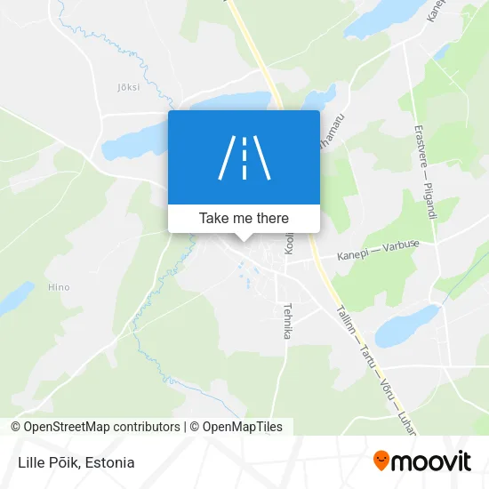 Карта Lille Põik