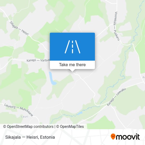 Sikajala — Heisri map