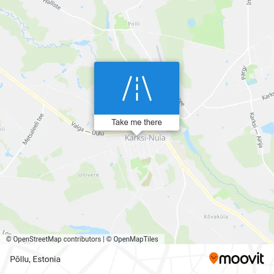 Карта Põllu