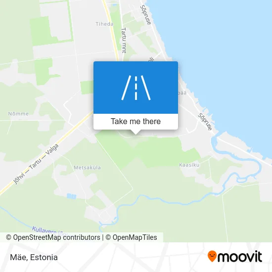 Карта Mäe