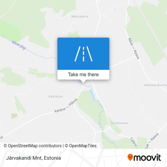 Järvakandi Mnt map