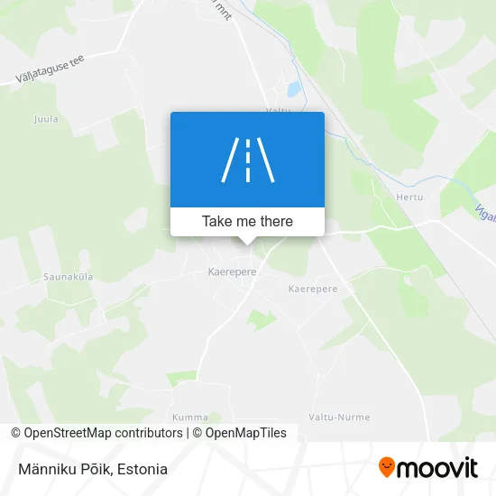 Карта Männiku Põik