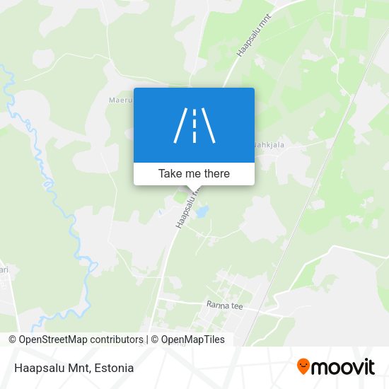 Haapsalu Mnt map