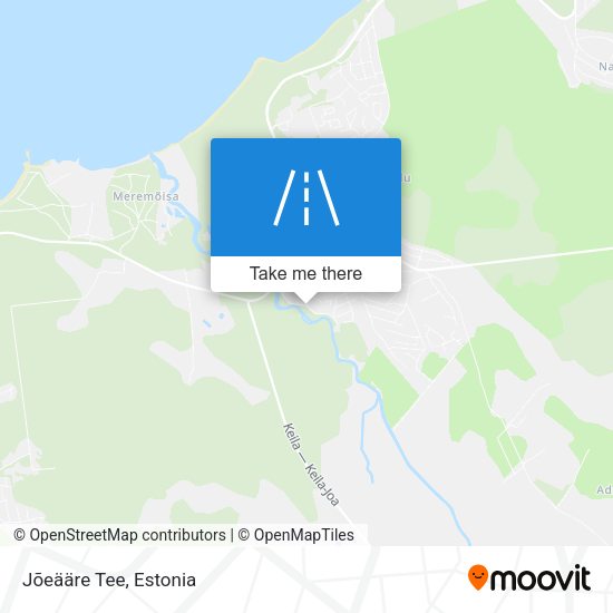 Jõeääre Tee map