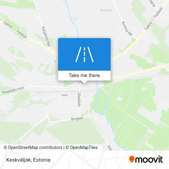 Карта Keskväljak