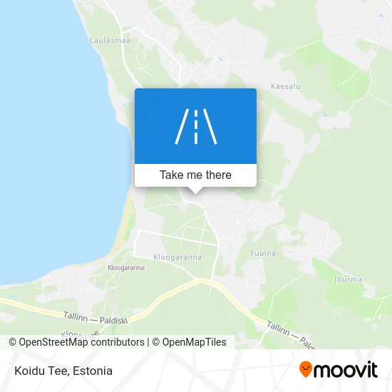 Карта Koidu Tee