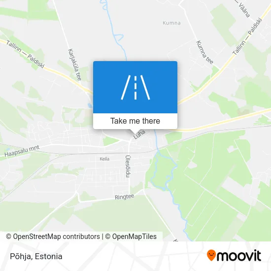 Карта Põhja